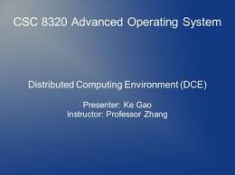 Yes no was this document useful for you? Distributed Computing Environment Ppt Download