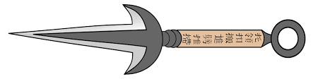 jp instant 128500+ star bang dream! File Kunai Yondaime Svg Wikimedia Commons