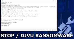Tapi cara ini hanya bisa digun. Remove Stop Djvu Ransomware Virus 2021 Guide Geek S Advice