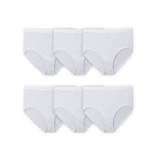 Search for cotton panties in these categories. Fit For Me By Fruit Of The Loom Fit For Me Women S Plus Underwear White Cotton Briefs 6 Pack Walmart Com Walmart Com