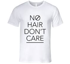 Listen to no hair don't care! Bald T Shirts Funny Shop Clothing Shoes Online