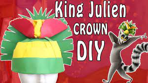 How To Make King Julien's Crown - Halloween DIY - Madi2theMax - YouTube
