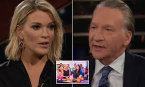 Nbc host megyn kelly prompted racial controversy when she claimed that dressing up in 'blackface' for halloween is no big deal, as long as you're playing a character. Bill Maher Shares He Was Angry When Nbc Fired Megyn Kelly For Her Blackface Comments Daily Mail Online