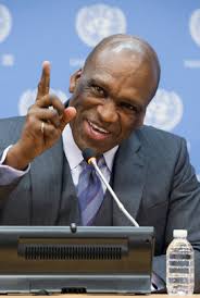 John W. Ashe, President of the 68th session of the UN General Assembly