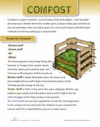 Make Your Own Compost Garden Soil Compost Science Worksheets
