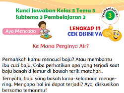 Buku tematik terpadu kurikulum 2013 edisi revisi 2018 kelas 3 sd tema 6, memiliki judul energi dan perubahannya, dengan subtema 3 berjudul energi alternatif. Lengkap Kunci Jawaban Kelas 3 Tema 3 Subtema 3 Pembelajaran 3 Simple News Kunci Jawaban Lengkap Terbaru