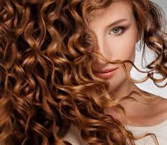 Long curly + curtained hair. The Easy Hairstyles For Curly Hair Girls Femina In