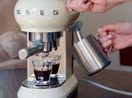 Plus a choice of exquisite lavazza coffee beans to enjoy coffee shop quality drinks, in a range of cutting edge bean to cup machine technologies. Smeg Espresso Coffee Machine Review Beautiful Beginner Friendly