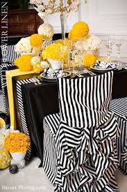 Black And White Striped Chair Covers Party Decorating Inspirations Slipcovers For Chairs Table Decorations Decor