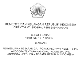 Alhamdulillah, pengiraan dan aturan saya sebenarnya, apa yang lebih menarik ialah bukan setakat jumlah trafik yang dijana blog ini untuk bulan ogos dan september, tetapi juga peningkatkan. Surat Edaran No 15 Se Pb 2019 Pedoman Juknis Penyesuaian Besaran Gaji Pokok Pns Anggota Tni Dan Polri