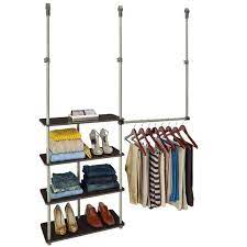 Nouveau telescopic hanging rail melamine wardrobe systems. Clothes Rails Wardrobe Systems You Ll Love Wayfair Co Uk