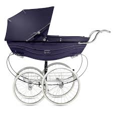 Silver Cross Balmoral Coach Built Pram In Navy Kinderwagens Werkjes