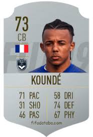 Jules kounde fifa 21 face. Jules Kounde Fifa 19 Rating Card Price