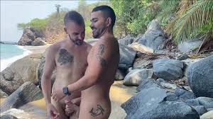 Benjivega and Xisco in Puerto Vallarta, nakeds and horny! Super HOT BEACH  MOMENT with a nudist club OUTDOOR - XNXX.COM