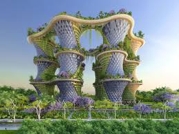 Hyperions Agritectural Garden Towers For Jaypee Greens Sports City Proposed By Vincent Callebaut Nachhaltige Architektur Grune Architektur Urbane Landwirtschaft