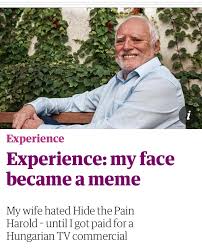 Harold Behind The Meme Album On Imgur