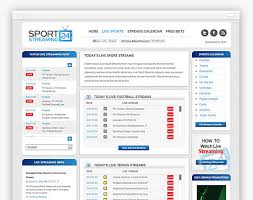 Sport Streaming 24 Live Sports Web Design Big Web Company