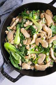 Easy Chicken Stir Fry Recipe With Bok Choy The Forked Spoon