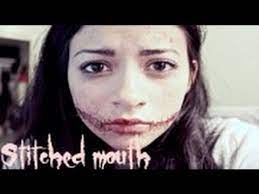 The scar it leaves forms an extension of what resembles a smile. Halloween Chelsea Smile Victim Inspired Look Youtube