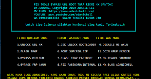 Tutorial cara unlock bootloader xiaomi redmi 4x tanpa smshallo gaes. Cukup Satu Klik Bypass Ubl Dan Pasang Twrp Redmi 4x Santoni Adanichell Software Hardware