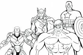 I Disegni Degli Avengers Da Stampare E Colorare Bebeblog Disegni Avengers Disegni Da Colorare