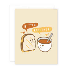 Maybe you would like to learn more about one of these? Greeting Card Grilled Cheese Tomato Soup April Black