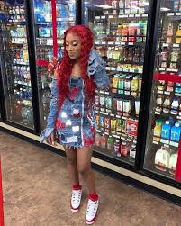 Red Deep Wave Hairstyle In 2020 Teenage Fashion Outfits Cute Birthday Outfits Sweet 16 Outfits