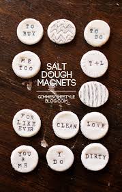 Salt Dough Magnets Gimme Some Style Salt Dough Diy Magnets Salt Dough Projects
