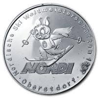 «in solchen situationen hilft weltweiter rückenwind. Deutschland Nordische Ski Wm Oberstdorf 1987 Silbermedaille Im Online Shop Www Silbertresor De Kaufen 6669
