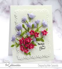 I wanted to show you how quick and easy they are to make to get you inspired to try. How To Make Paper Flower Card Arrangements Laptrinhx News