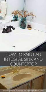 See more ideas about bathroom countertops, countertops, painting bathroom. 19 Best Painting Bathroom Countertops Ideas Countertop Makeover Painted Bathroom Counter Top Sink Bathroom