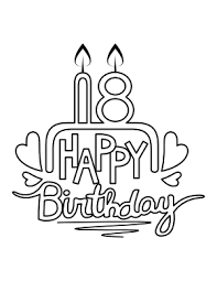 Happy birthday coloring pages for kids to color in and celebrate all things birthday, from cakes to balloons to fun party scenes! Free Printable Birthday Coloring Pages