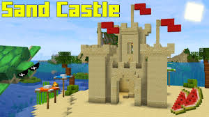 Mine the sand the game control to mine the sand depends on the version of minecraft: Minecraft How To Build A Sand Castle Desert House Tutorial Youtube