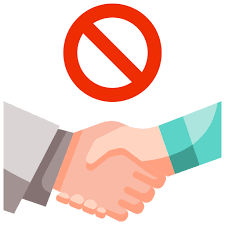 If we do not have a prohibited icon set you need, please let us know so we can. Shaking Hands Prohibited Free Icon Of Washing Hand Flat Pack