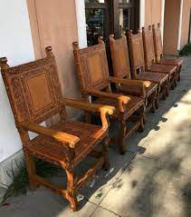 Mission style homes spanish style homes spanish revival spanish colonial livibg room antique armoire antique buffet wardrobe furniture furniture title: Renaissance Architectural Renaissance Chairs Spanish Colonial Revival Chairs Santa Barbara Style Furniture