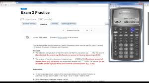 Sample Standard Deviation On Ti Ba Ii Plus Youtube