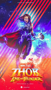 Thor Love And Thunder Natalie Portman Iphone Wallpaper Thor Marvel Marvel Wallpaper