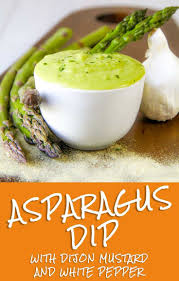 Asparagus Dip With Dijon Mustard And White Pepper Recipe Stuffed Peppers Pork Rib Recipes Recipes