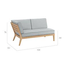 If your balcony is long and narrow, consider the ikea norden bench ($79). Valencia Lounge Chaiselongue Armlehne Rechts Mehr Garpa