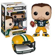 Nfl Green Bay Packers Pop Aaron Rodgers Vinyl Figure Clay Matthews Aaron Rodgers Green Bay Packers Aaron Rodgers