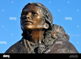Native american indian sculpture cody hi-res stock photography and images
