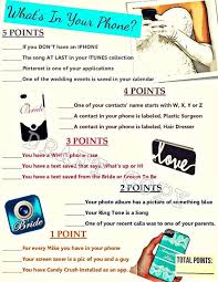 Bachelorette Party Or Bridal Shower Game Whats In Your Phone Etsy Bridal Shower Bridal Shower Games Wedding Shower Games