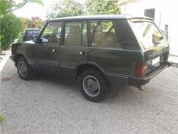 Land Rover Range Rover 2 5 Tdi 5 Porte Vogue Green 1 Land Rover Range Rover Classic Range Rover
