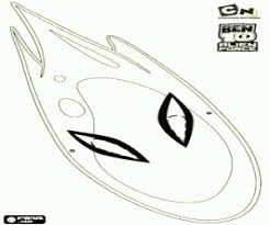 With halloween almost here the kids will love this monsters coloring page. Mask Of Goop Ben 10 Alien Force Coloring Page Printable Game