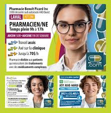 ➔ Pharmacien(ne) ➔ Laval ➔ Détails RXpharmaLAB www.rxpharmalab.com/14954 ➔  Pharmacie Benoit Picard Diffusez vos postes en PHARMACIE sur RXpharmaLAB. +  de 26000 membres. Publiez vos offres www.rxpharmalab.com/publier ✨  Nouvelles opportunités à ...