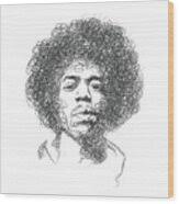 Jimi Hendrix Art Print by Saul Herrera
