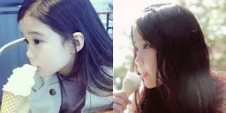 IU with Kim Gyu Ri ( child actress of her younger character in Hotel del  Luna & My Mister) : r/aiyu