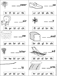 A printable worksheet designed to teach beginning blends br, cr, dr, fr, gr, tr. S Consonant Blends Worksheets Free Digraphs For Grade English Second Jaimie Bleck