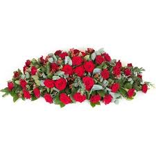 What are the flowers on top of a casket called. Buy Coffin Top Funeral Flower Arrangement Littleflowerhut