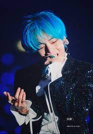 미라클 miracle on twitter taehyung blue hair v blue hair taehyung blue